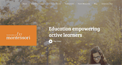 Desktop Screenshot of creativeworldofmontessori.com